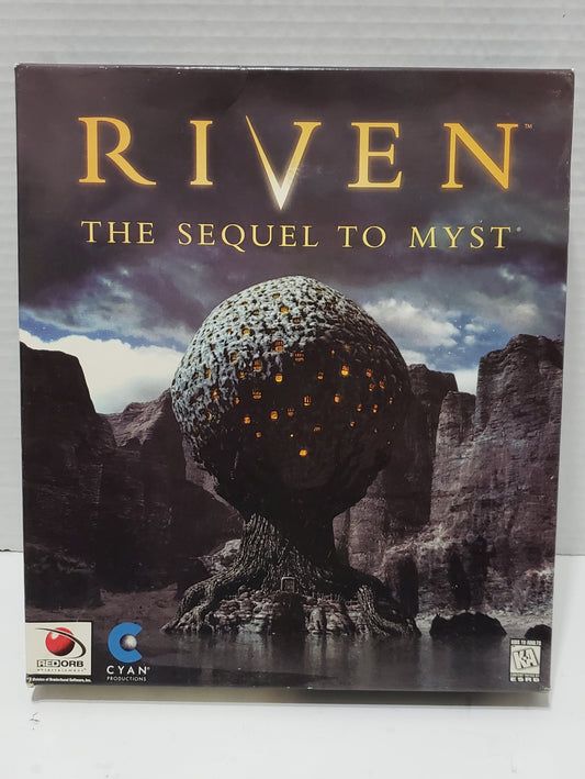 Riven The Sequel To Myst, Big Box Game - PC