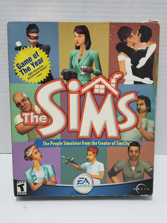 The Sims, Big Box Game, Complete - PC