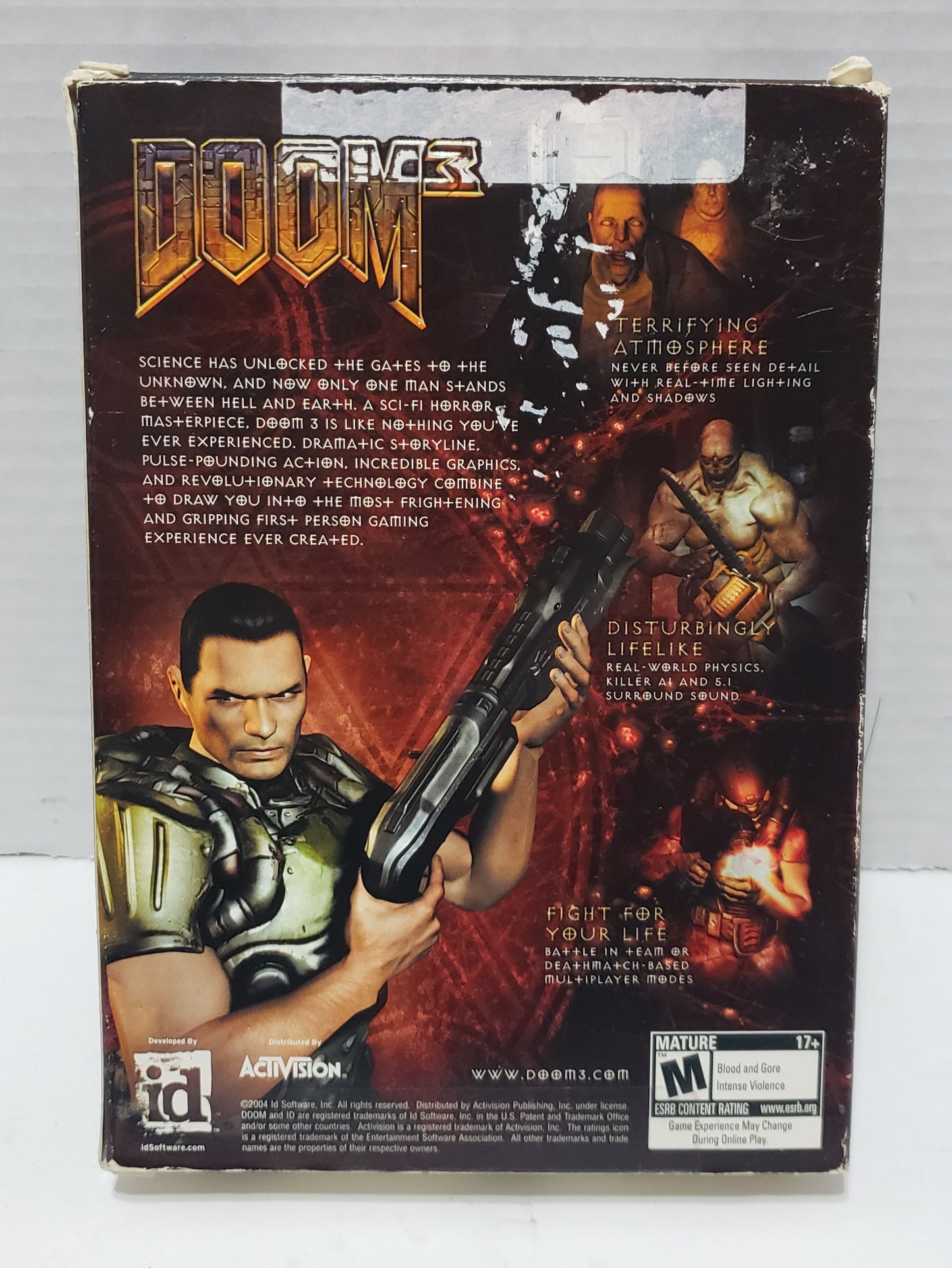 Doom 3, Box Game - PC