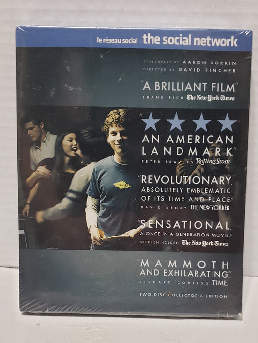 The Social Network, New - Blu-ray