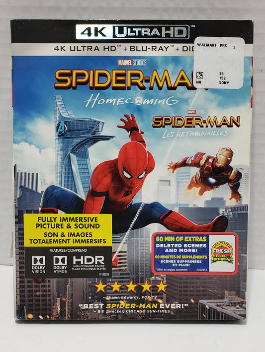 Spider-Man Homecoming - 4K UHD - Blu-ray