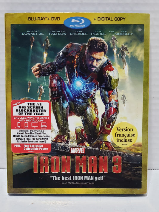 Iron Man 3 - Blu-ray