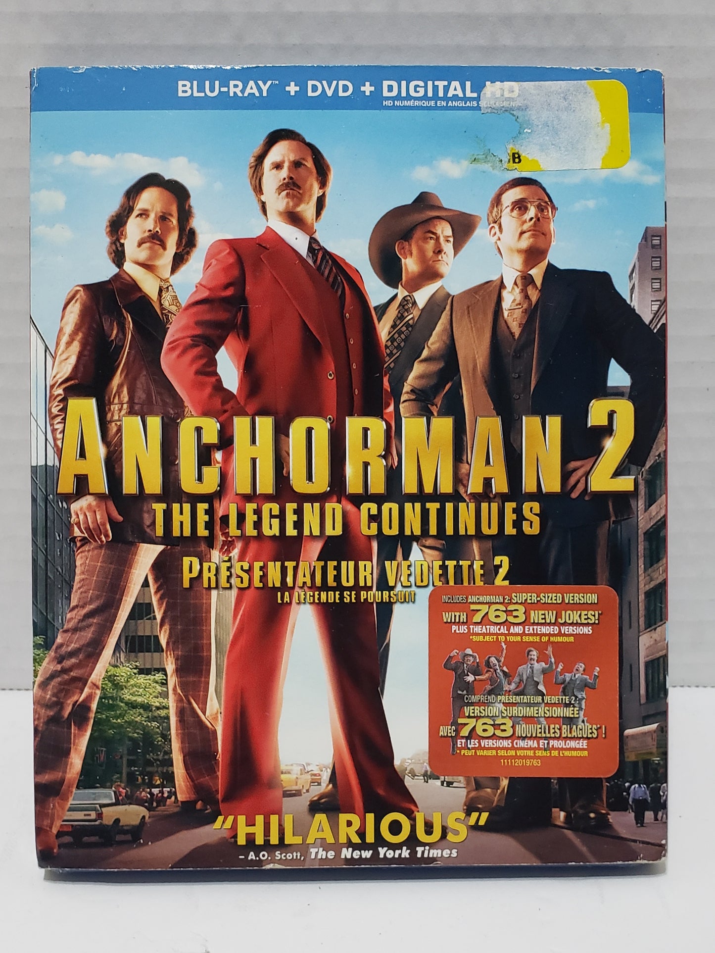 Anchorman 2: The Legend Continues - Blu-ray