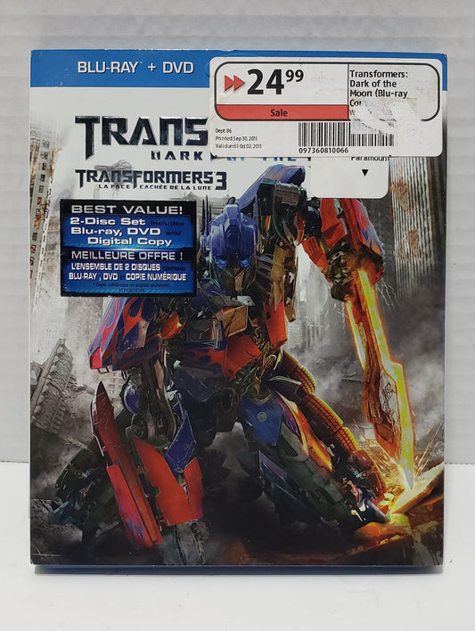 Transformers: Dark Of The Moon - Blu-ray