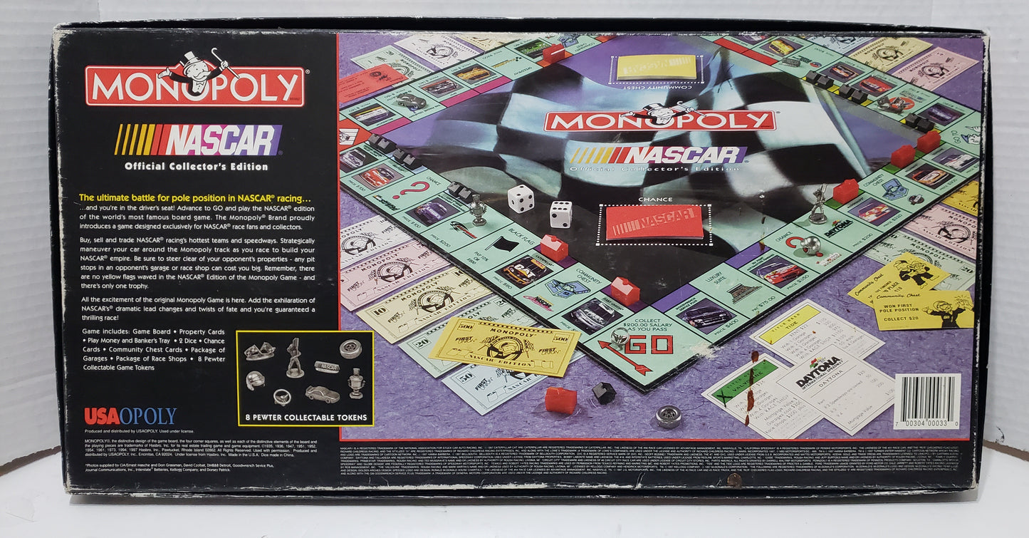 Monopoly: NASCAR - Vintage 1997