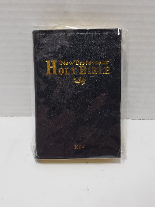 Holy Bible New Testament Pocket Bible - Paperback - Black