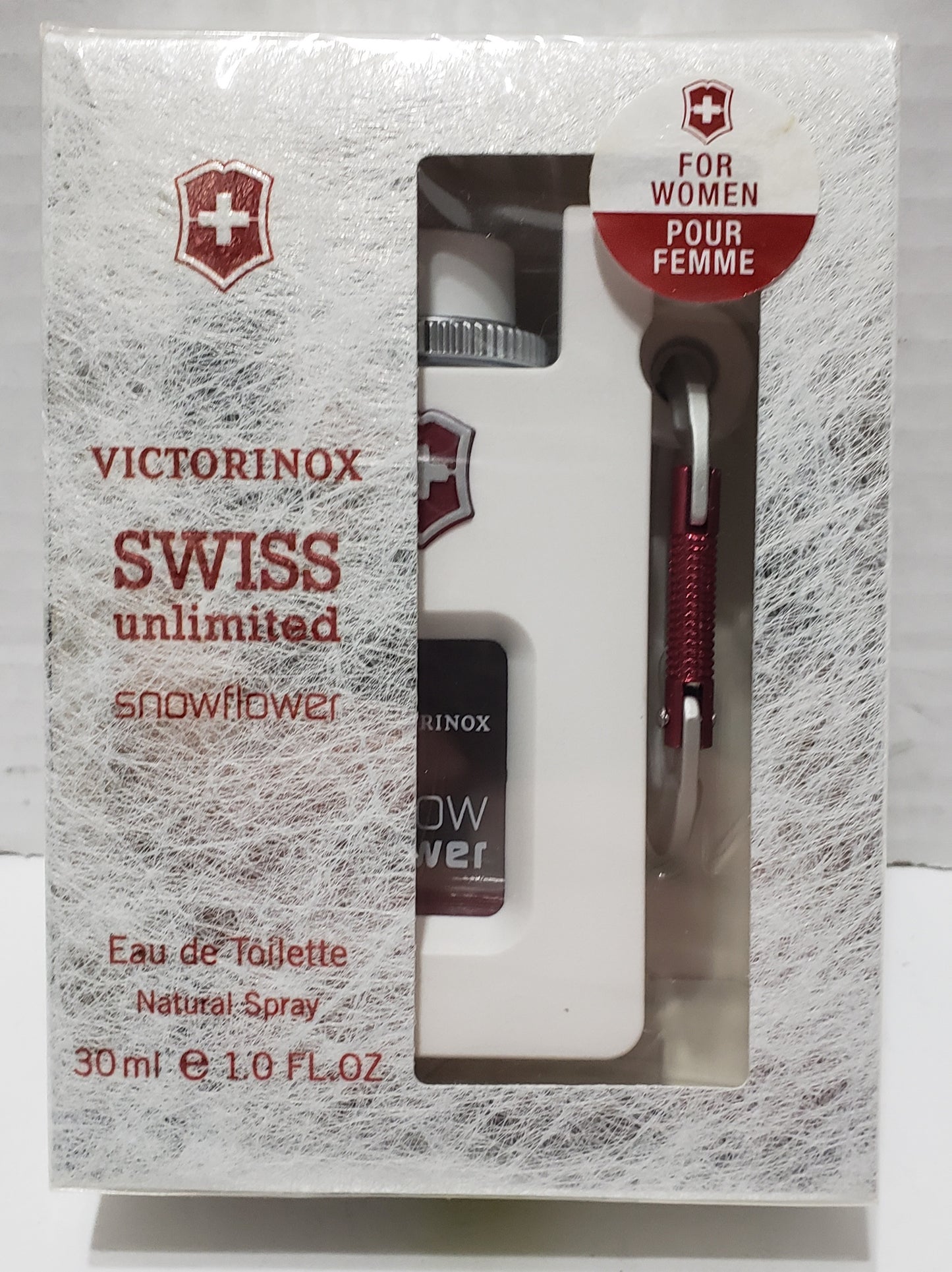 Eau de toilette en vaporisateur Victorinox Swiss Unlimited - Fleur de neige - 30 ml