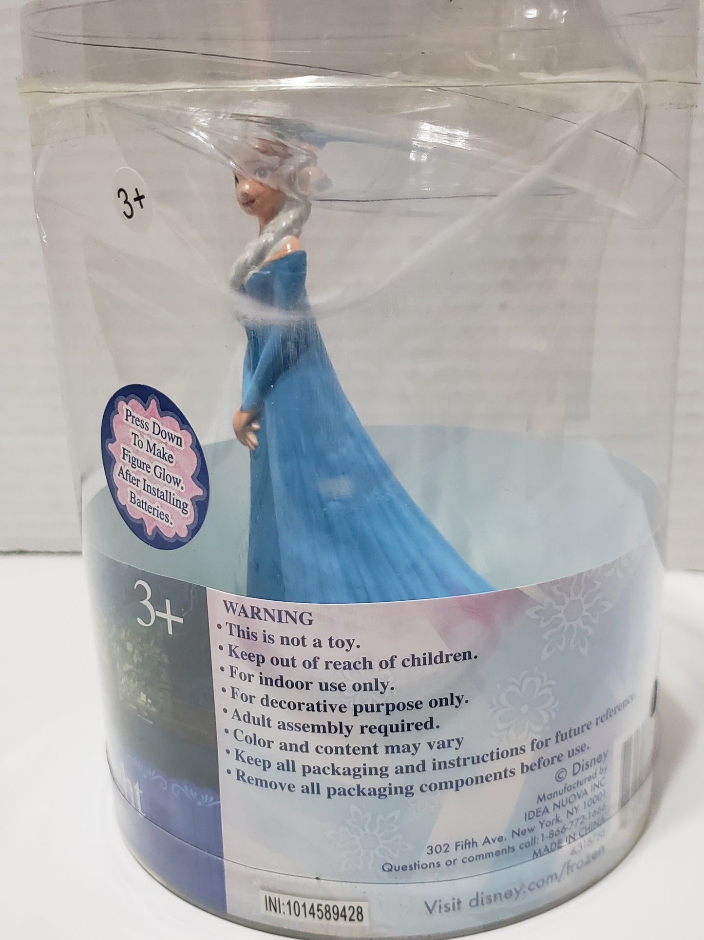 Disney Frozen Table Top Push Light - ELSA
