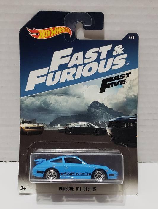 Hot Wheels: Porsche 911 GT3 RS, Fast & Furious Fast Five - 2016
