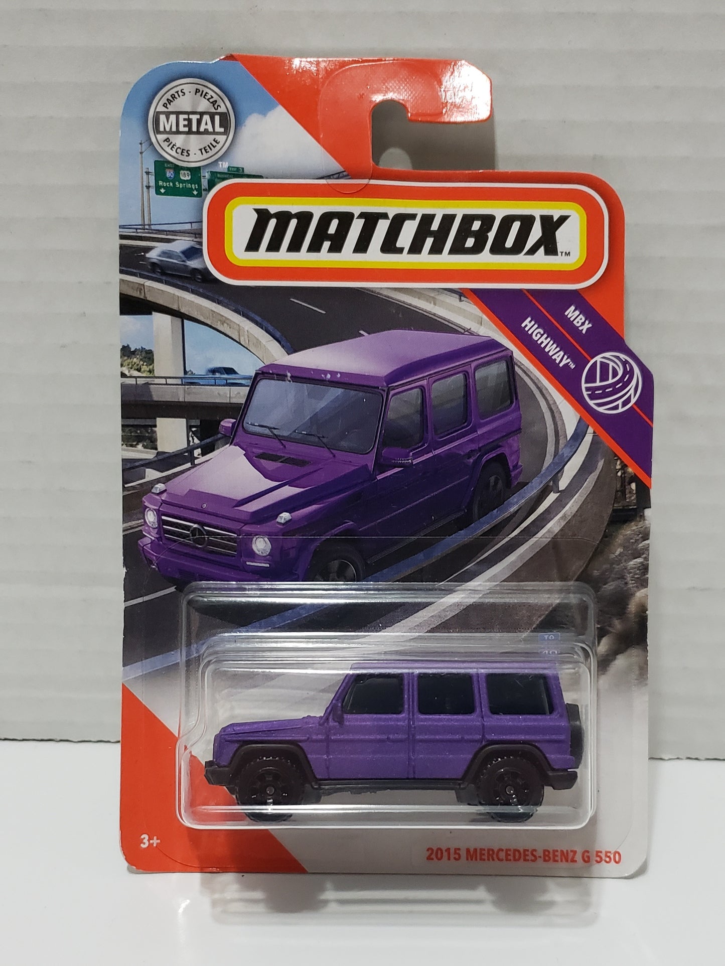 Matchbox: 2015 Mercedes-Benz G550, Purple - 2019