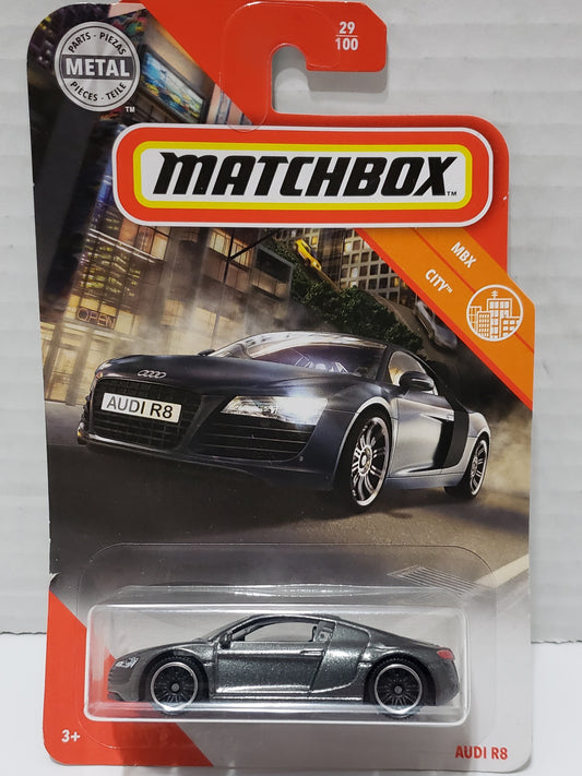 Matchbox: Audi R8, Metallic Charcoal - 2019