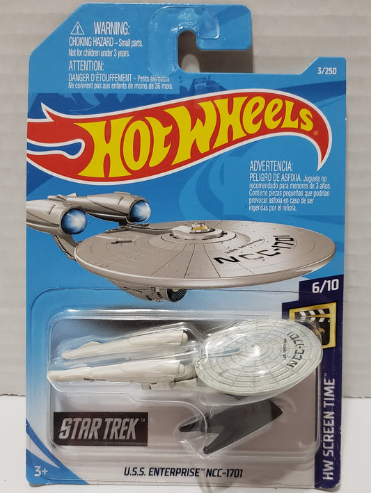 Hot Wheels: U.S.S. Enterprise NCC-1701 Star Trek Ship - 2017