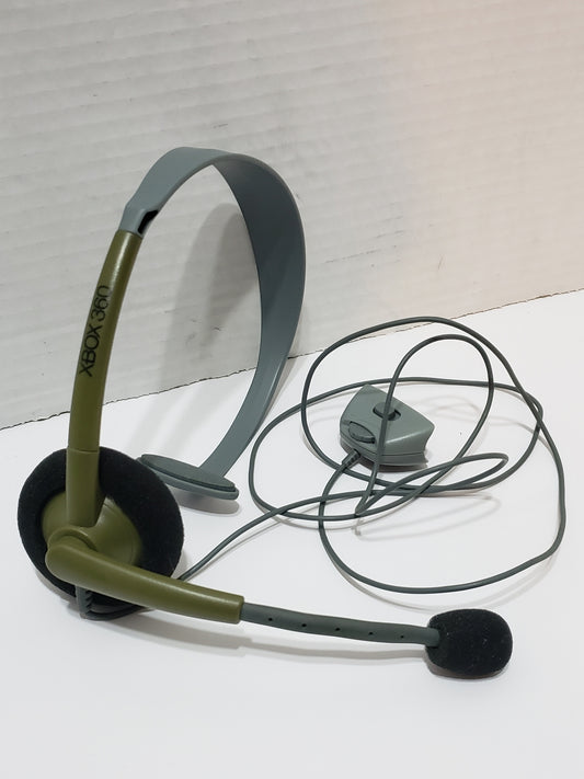 Xbox 360 Wired Headphones, From Halo Console - Green