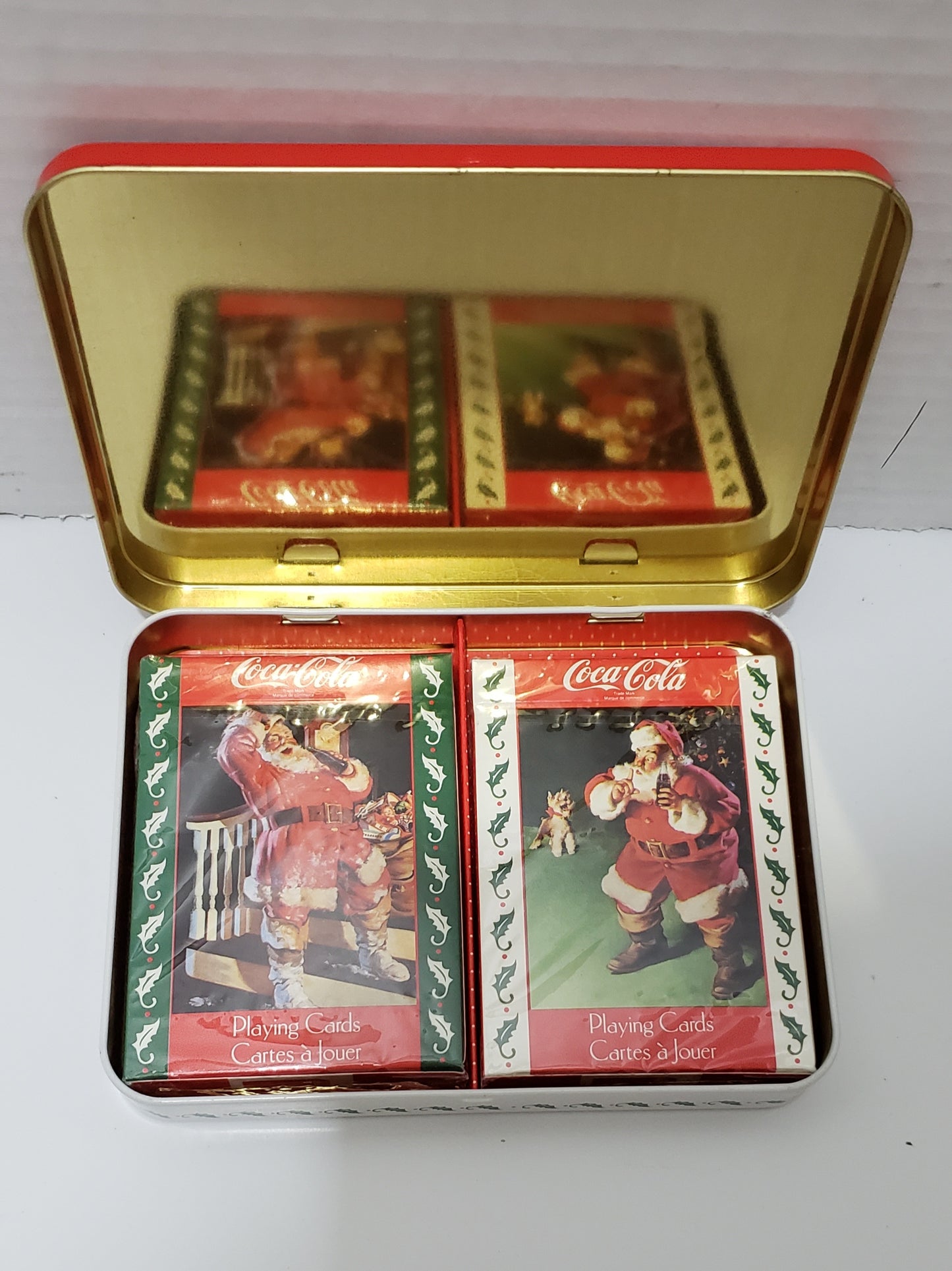 Coca-Cola Christmas Nostalgia Playing Cards, Limited Edition - 1993