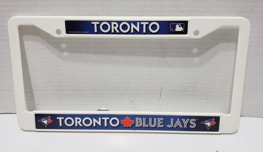 Toronto Blue Jays License Plate Frames, White, Authentic MLB