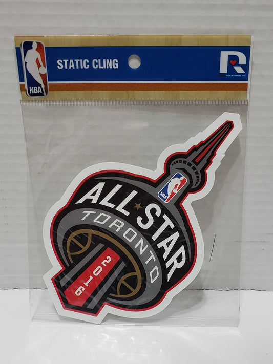 Toronto Raptors ALL-STAR 2016 Window Static Cling Decal