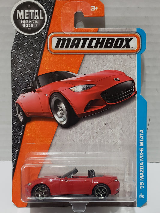 Matchbox: '15 Mazda MX-5 Miata, Red, Adventure City