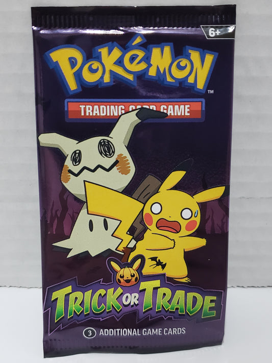 Pokemon Trick Or Trade - 3 Card Booster Pack