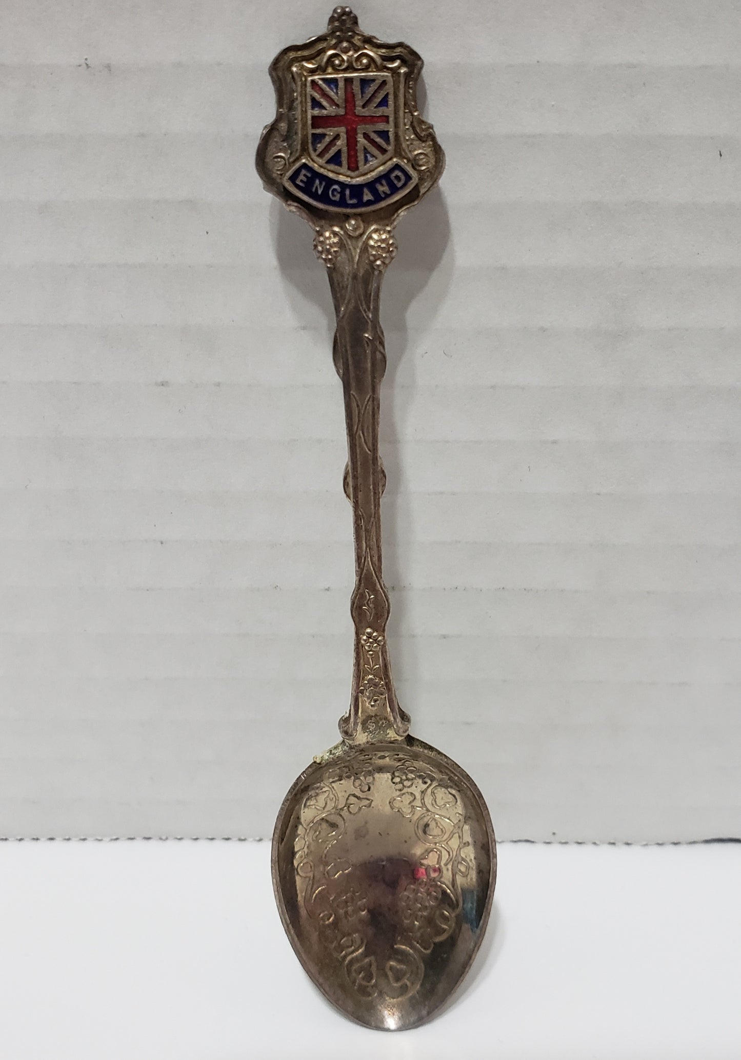 Exquisite Epns England Souvenir Spoon, Silverplate