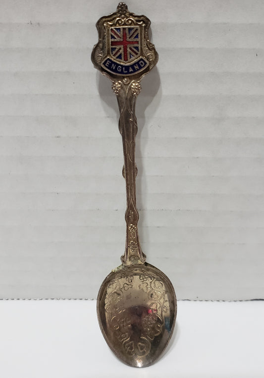 Exquisite Epns England Souvenir Spoon, Silverplate