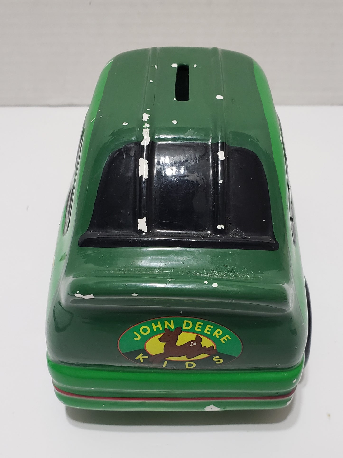 John Deere Car Coin Piggy Bank - Vintage 1999