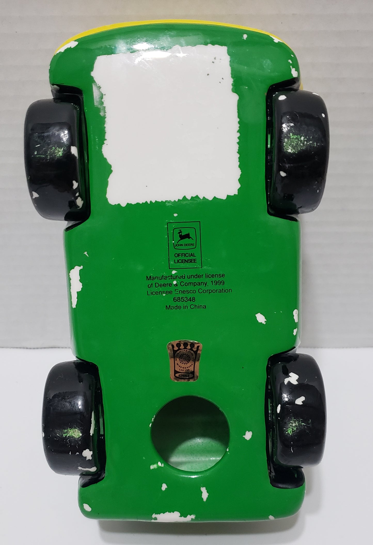 John Deere Car Coin Piggy Bank - Vintage 1999