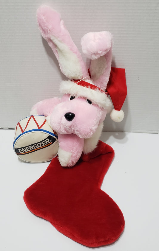 Energizer Bunny Christmas Stocking - Vintage 1993