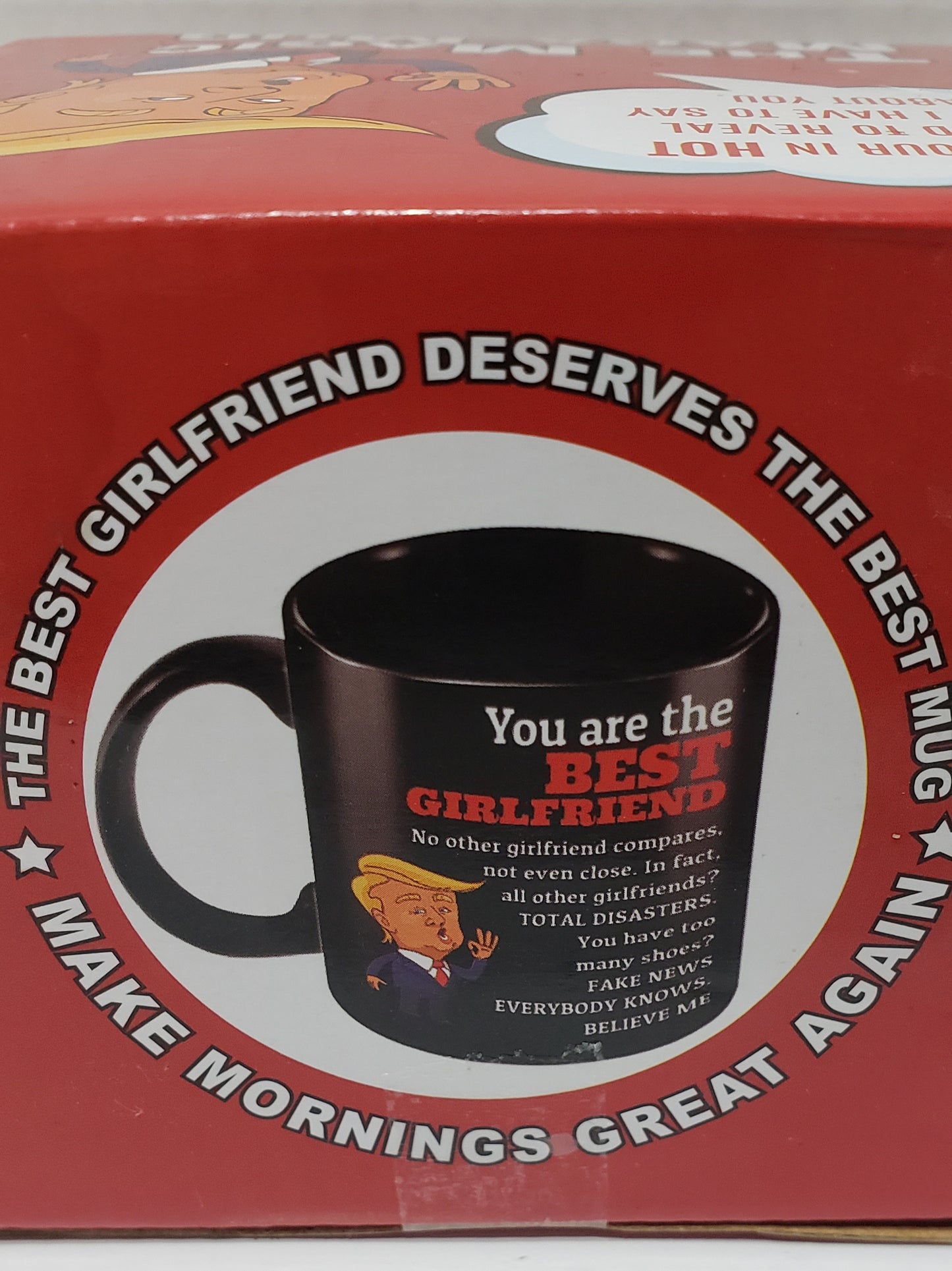 The Magic Maga Mug, You Are The Best Girlfriend - Donald Trump - 12 oz.