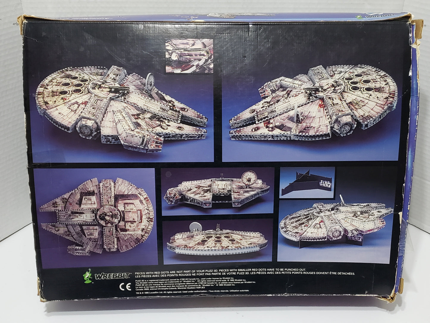 Star Wars Millennium Falcon 3D Puzzle - 1995