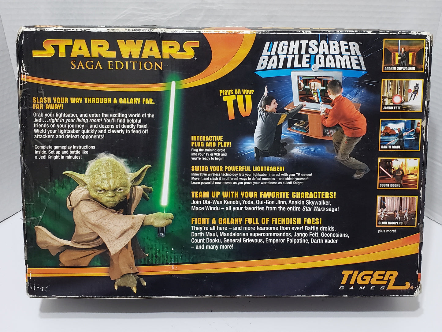 Star Wars Saga Edition Lightsaber Battle Game - 2005