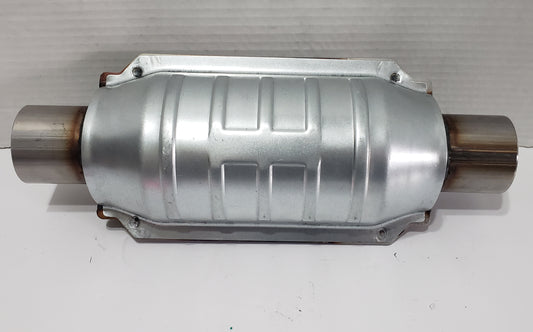 AUTOSAVER88 ATCC0016 2" Inlet/Outlet Universal Catalytic Converter with Heat Shield