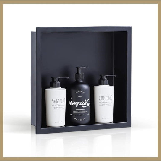 IVM Shower Niche - Black
