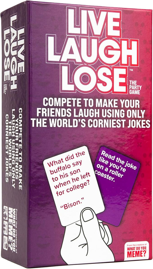 WHAT DO YOU MEME? Live Laugh Lose - The Party Game